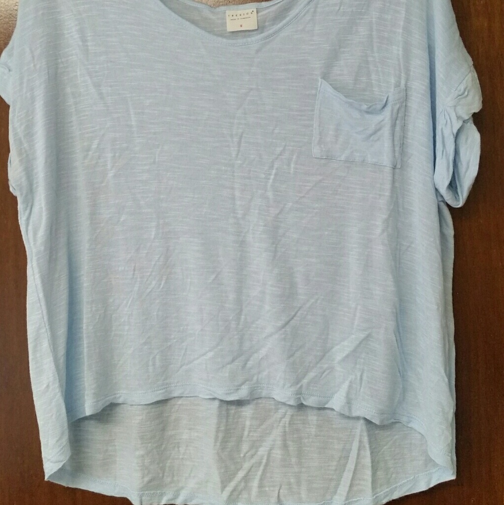 Light Blue. TRESICS. Loose-Fit T-Shirt. Size M